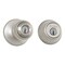 Kwikset Polo Satin Nickel Entry Lock and Single Cylinder Deadbolt ANSI/BHMA Grade 3 1-3/4 in. 96900-320 - alternate 3